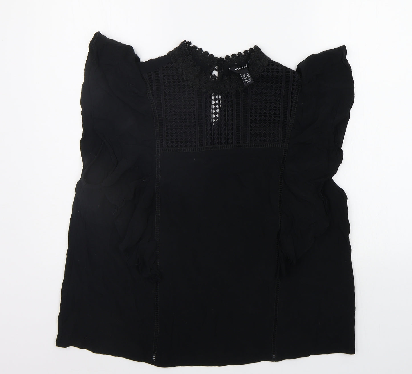 New Look Womens Black   Basic Blouse Size 18