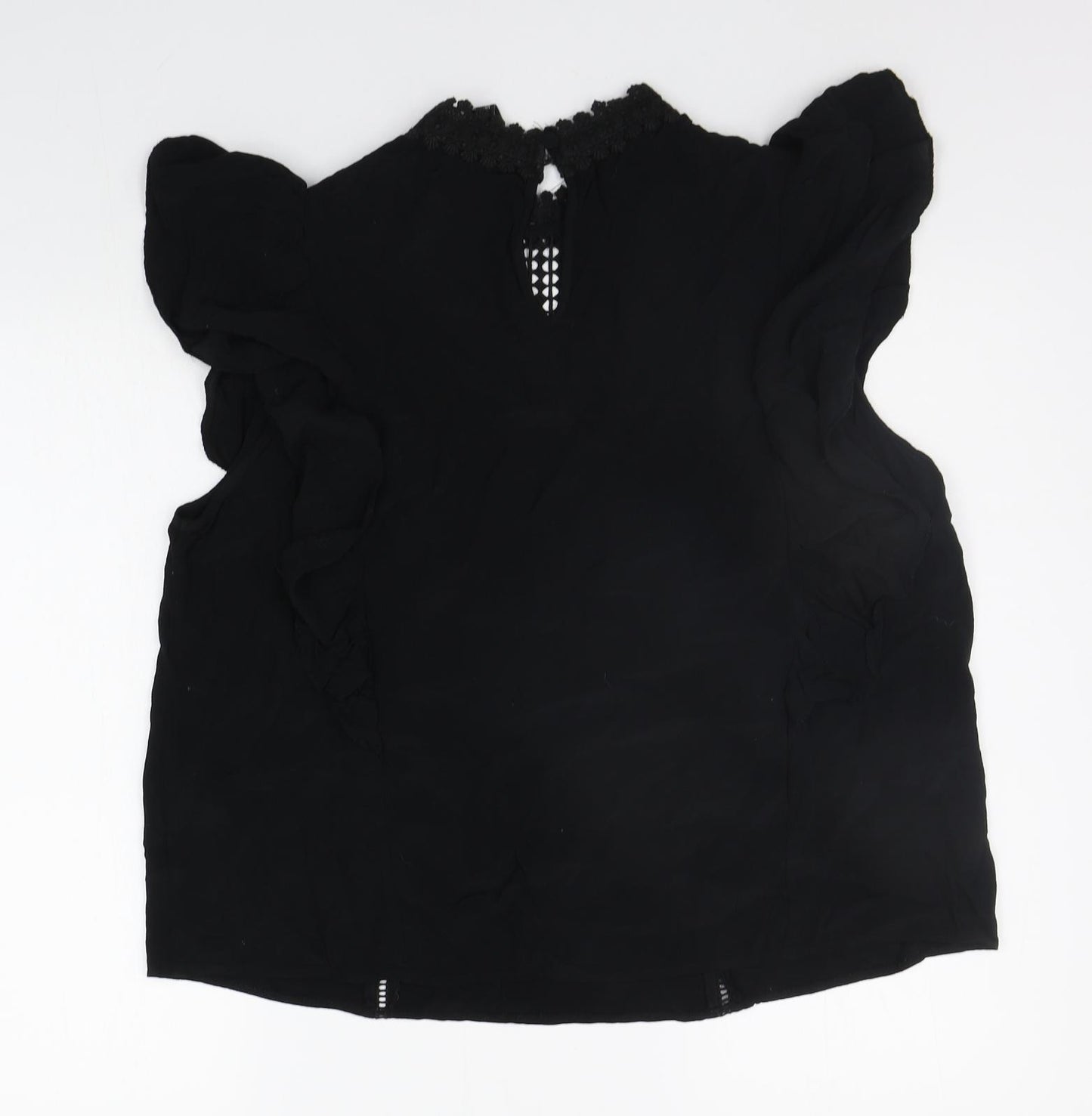 New Look Womens Black   Basic Blouse Size 18