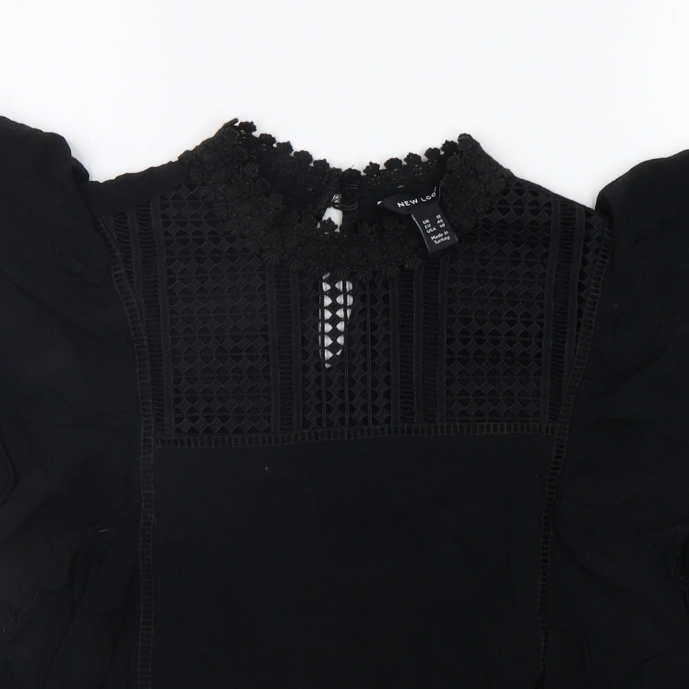 New Look Womens Black   Basic Blouse Size 18