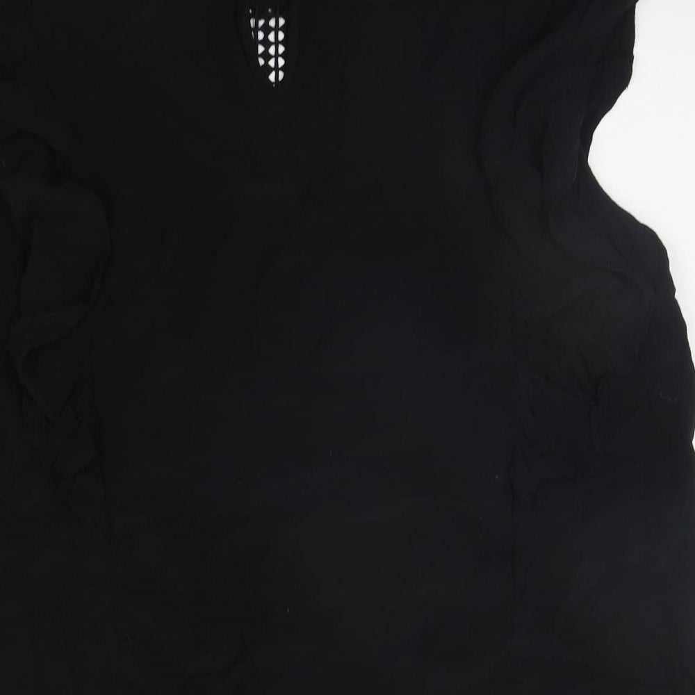 New Look Womens Black   Basic Blouse Size 18
