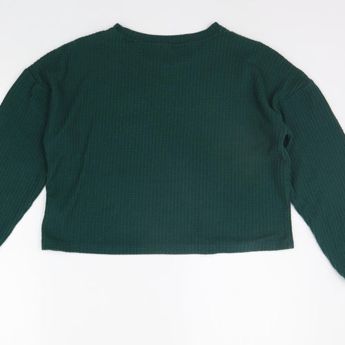 LOVE TO LOUNGE Womens Green   Pullover Jumper Size S  - Winnie the Pooh
