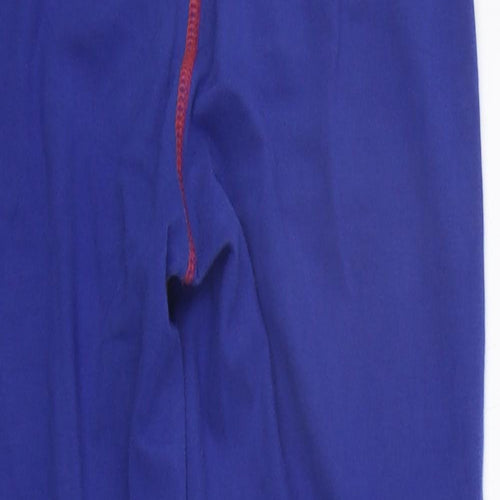 Marks and Spencer Girls Blue Solid  Top Pyjama Pants Size 6-7 Years