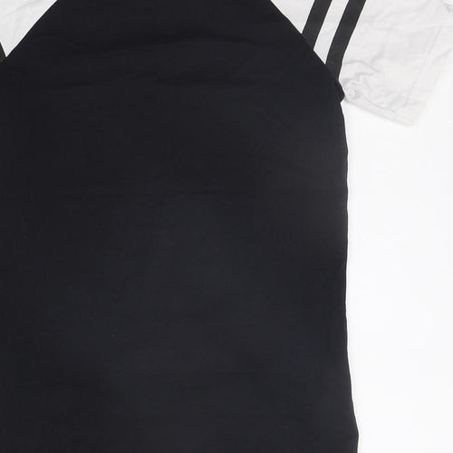 TU Girls Black   Basic T-Shirt Size 6 Years