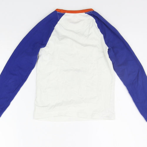 Marks and Spencer Girls Blue   Basic T-Shirt Size 6-7 Years