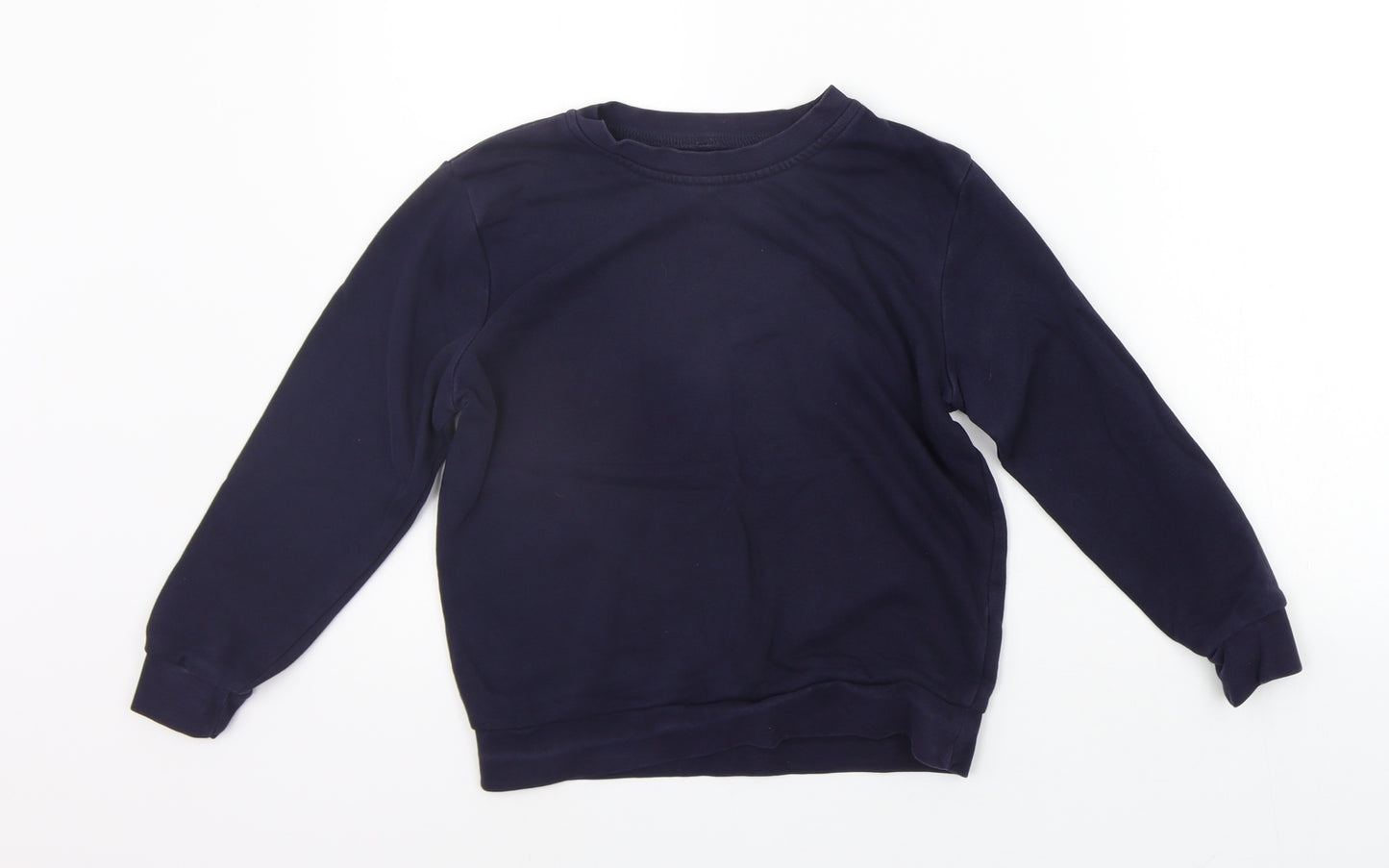 George Girls Blue   Henley Jumper Size 7-8 Years