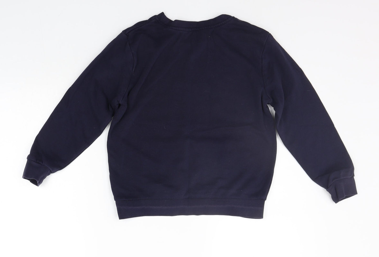 George Girls Blue   Henley Jumper Size 7-8 Years