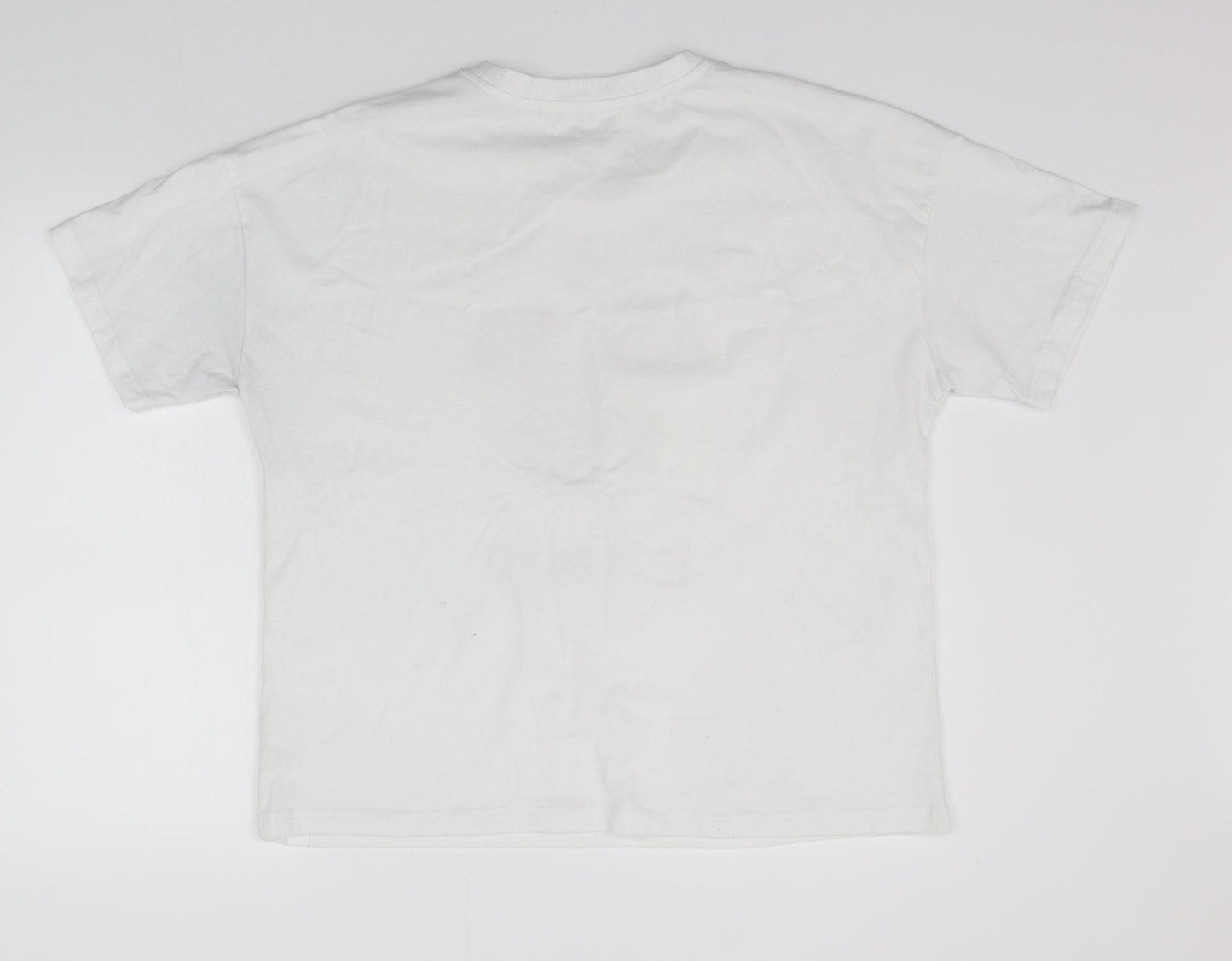 George Womens White   Basic T-Shirt Size 18