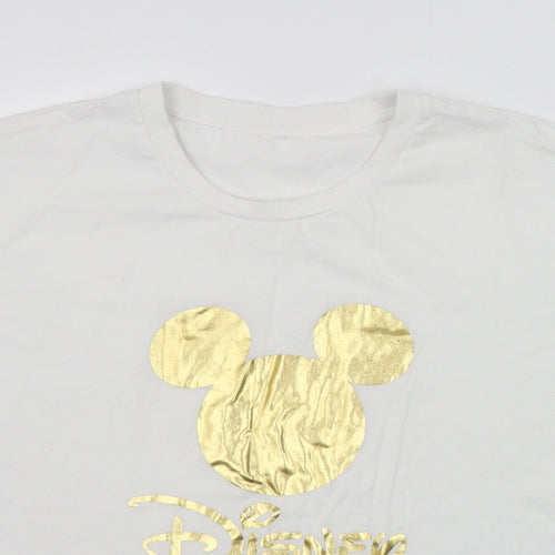 George Womens White   Basic T-Shirt Size 18