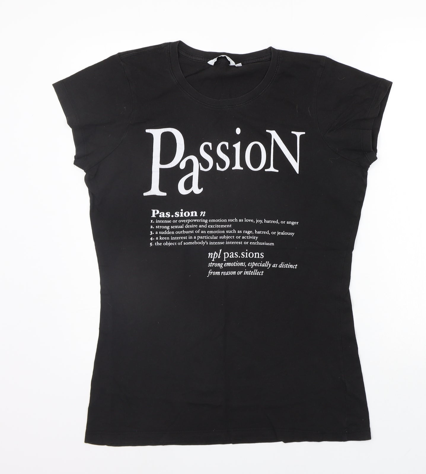New Look Womens Black   Basic T-Shirt Size 16