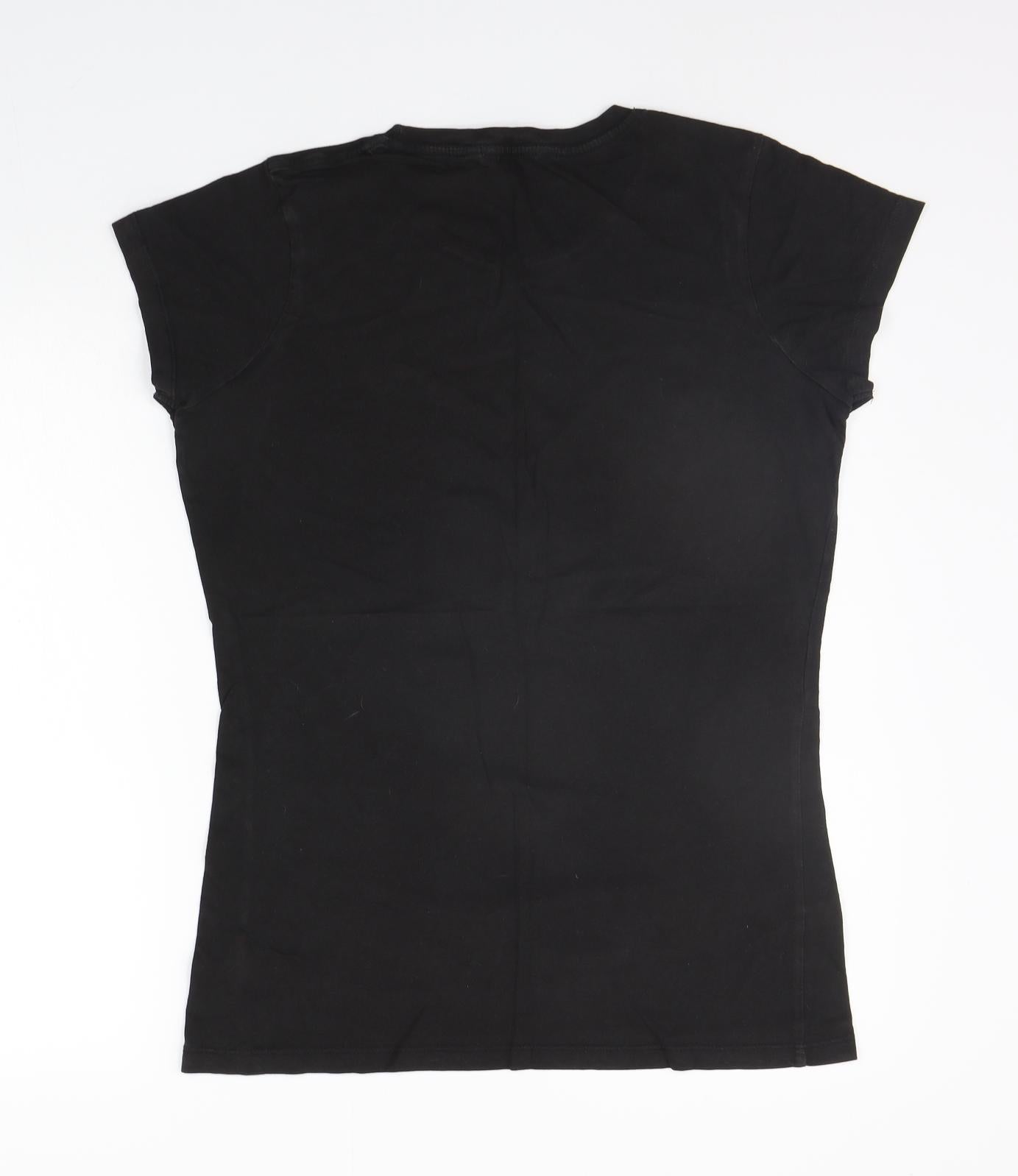 New Look Womens Black   Basic T-Shirt Size 16