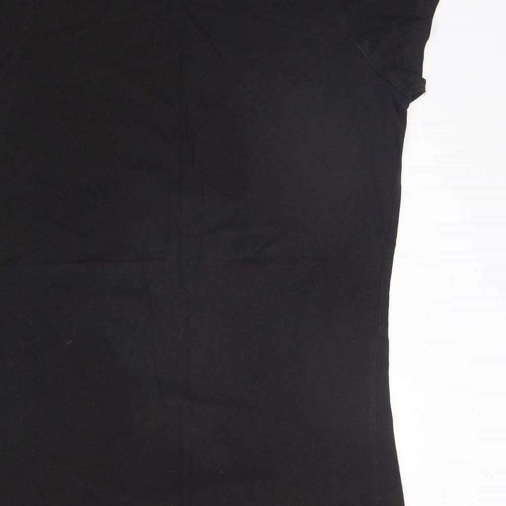 New Look Womens Black   Basic T-Shirt Size 16