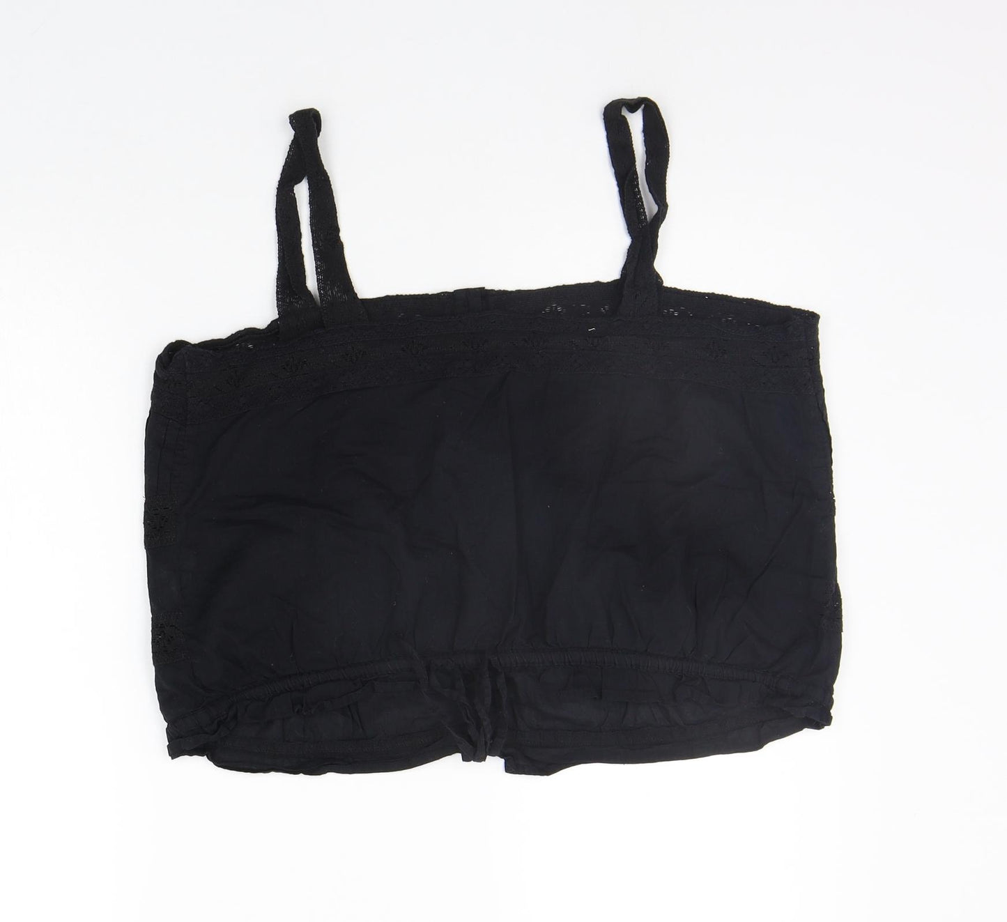 River Island Womens Black   Basic Tank Size 16