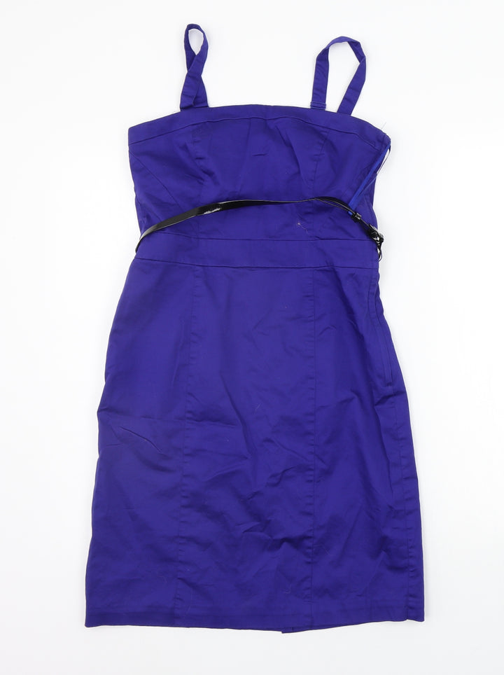 H&M Womens Blue   A-Line  Size 10