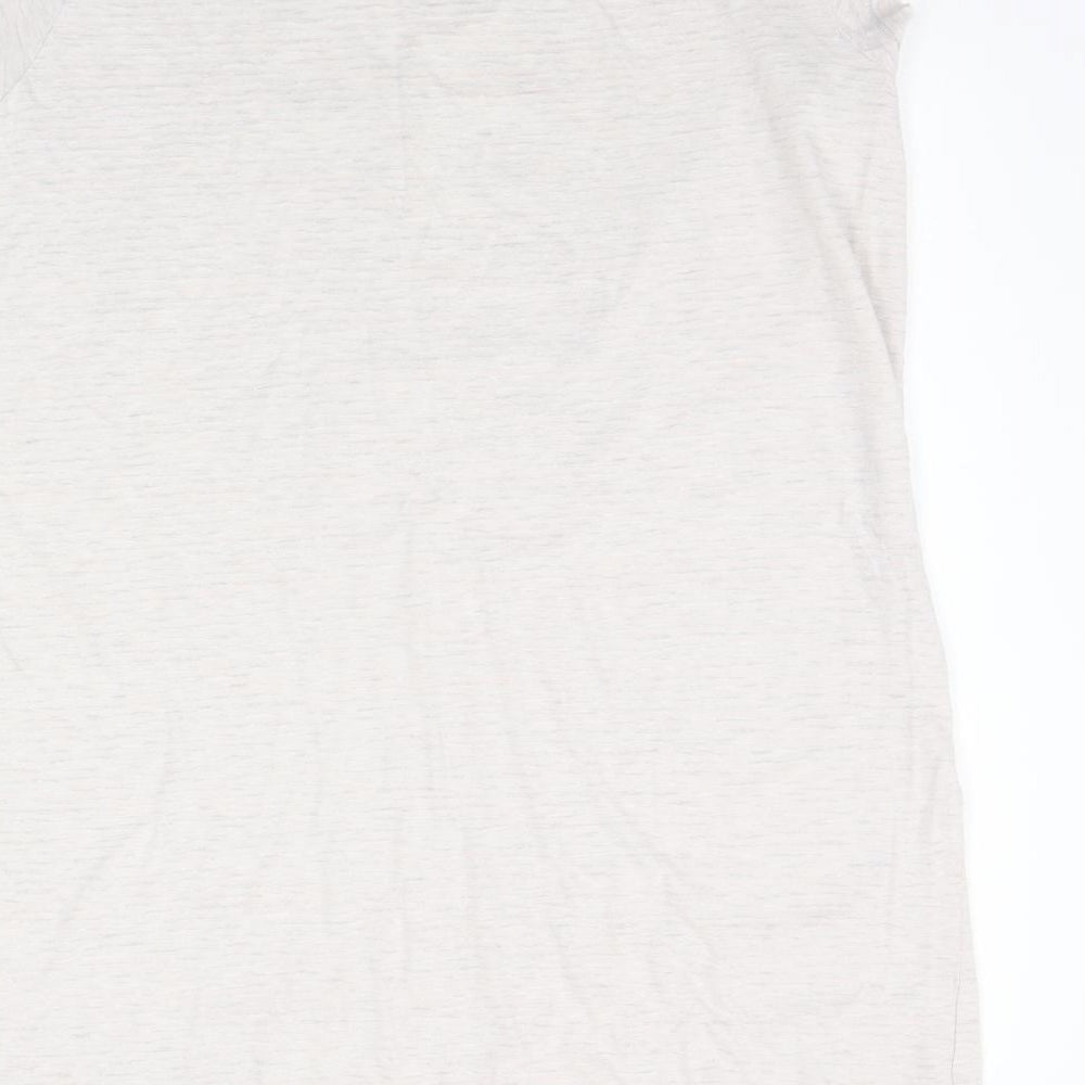 Marks and Spencer Womens Beige Solid  Top Gown Size 16  - TATTY TEDDY