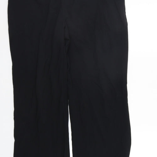 Marks and Spencer Womens Black   Trousers  Size 14 L27 in