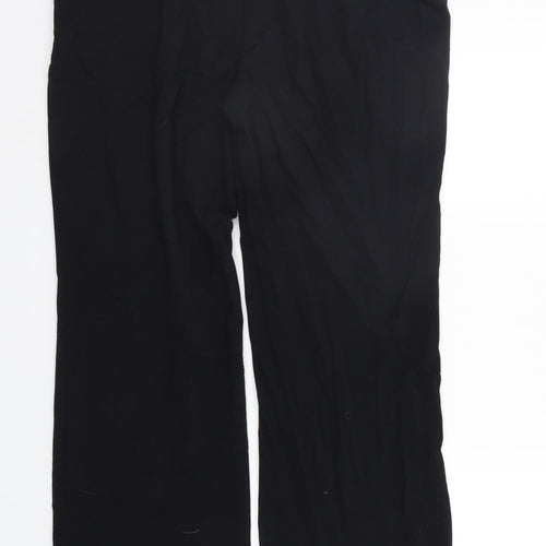 Marks and Spencer Womens Black   Trousers  Size 14 L27 in