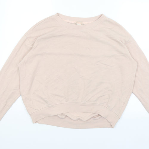 H&M Womens Pink   Pullover Jumper Size XS