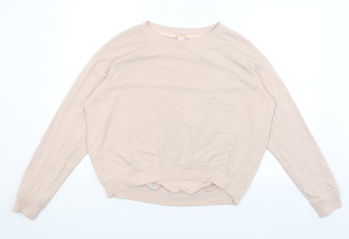 H&M Womens Pink   Pullover Jumper Size XS