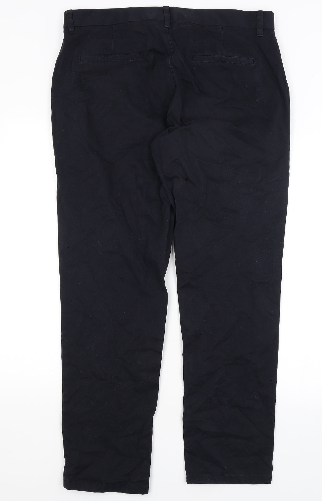 NEXT Mens Blue   Chino Trousers Size 36 in L29 in