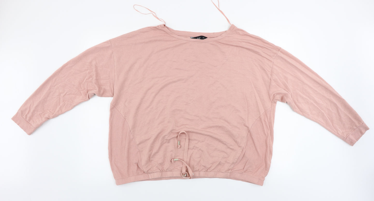 F&F  Womens Pink   Pullover Jumper Size 20