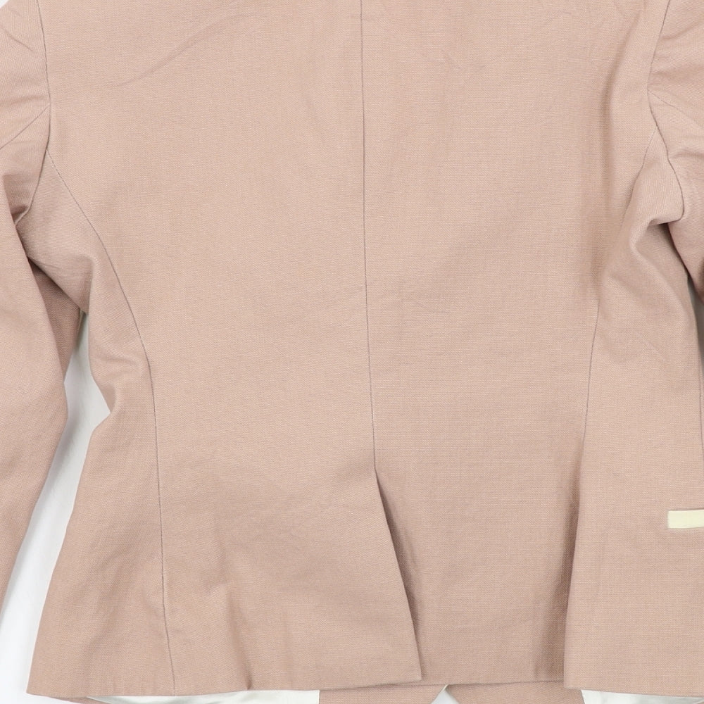 AllSaints  Womens Pink   Jacket Blazer Size S