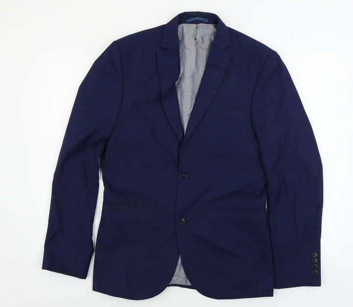 NEXT Mens Blue Jacket Blazer Size 38