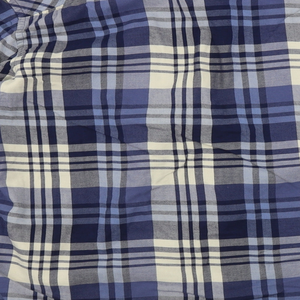 Timberland  Mens Blue Check   Button-Up Size XL