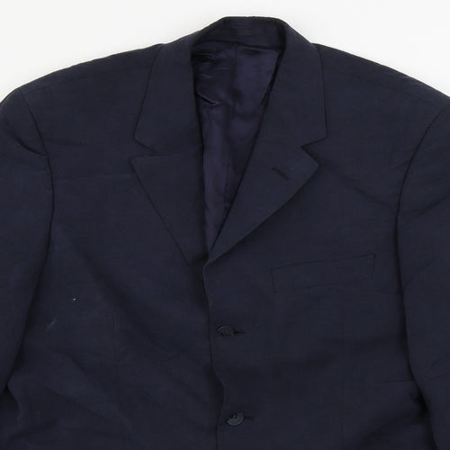 Ultimo  Mens Blue   Jacket Blazer Size 40