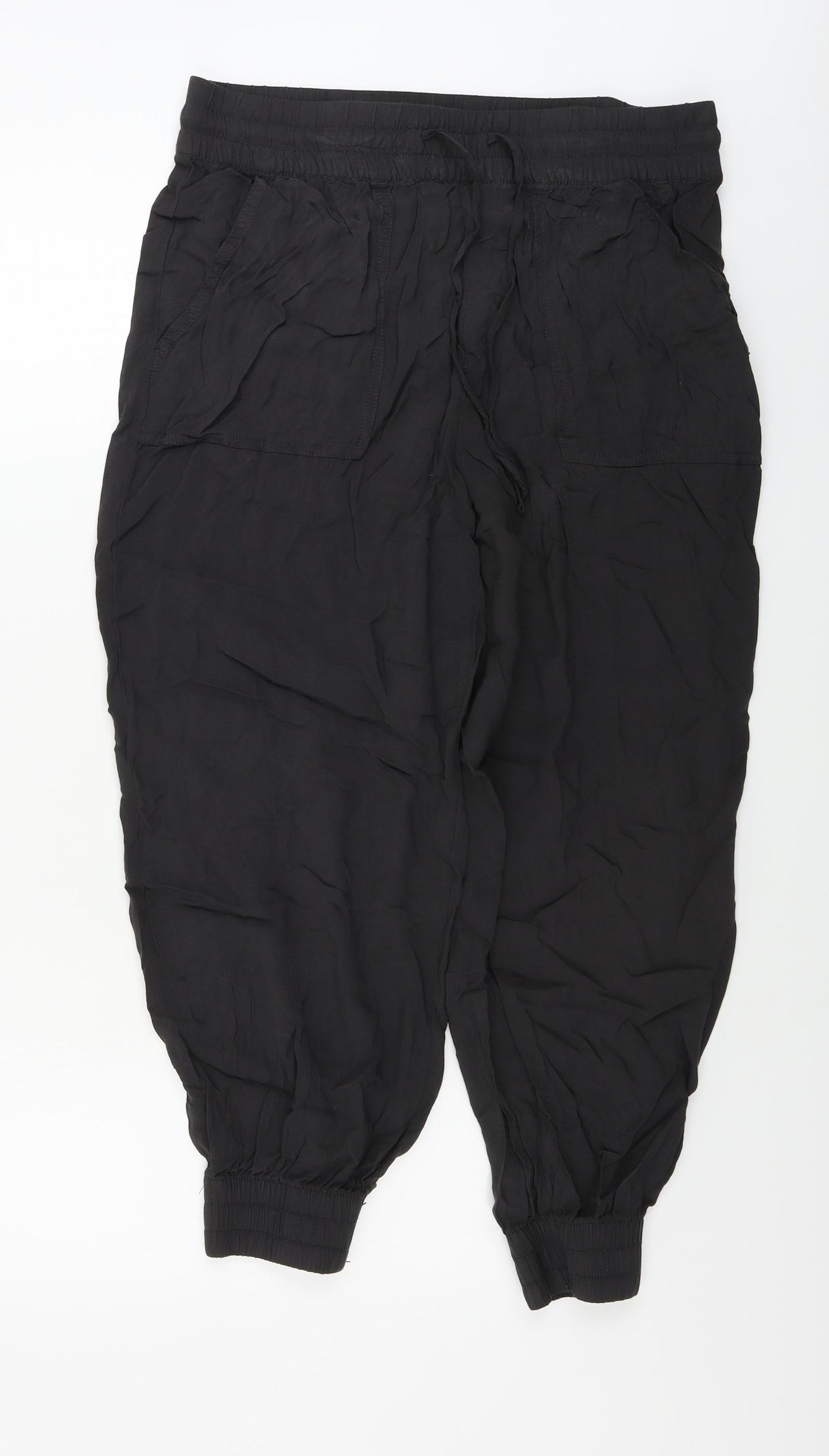 H&M  Womens Brown   Trousers  Size 12 L22 in