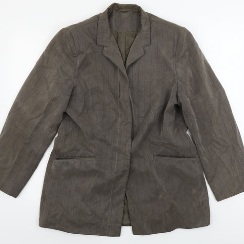 Berkertex  Womens Brown   Jacket Blazer Size 14