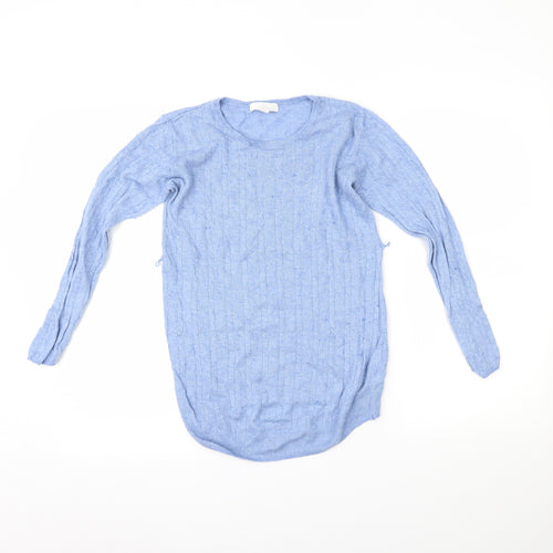 H&M Womens Blue   Pullover Jumper Size S