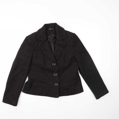 BM Womens Brown   Jacket Blazer Size 12