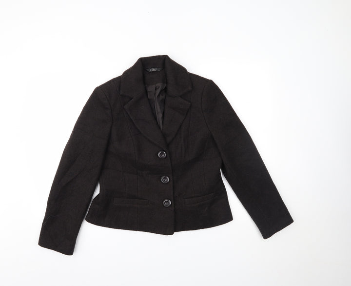 BM Womens Brown   Jacket Blazer Size 12