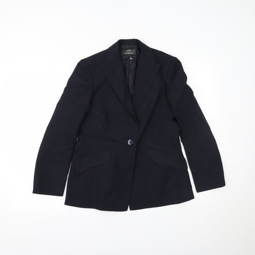 Marks and Spencer Womens Blue   Jacket Blazer Size 10