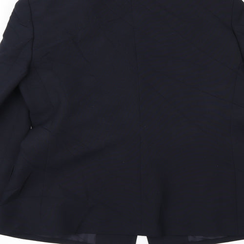 Marks and Spencer Womens Blue   Jacket Blazer Size 10