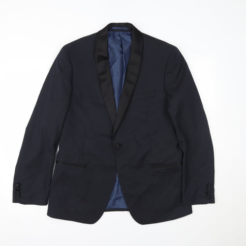 Marks and Spencer Mens Blue   3 Piece Blazer