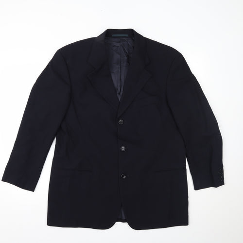 Preworn Mens Blue   Jacket Blazer  L17 in