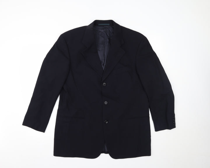 Preworn Mens Blue Jacket Blazer L17 in