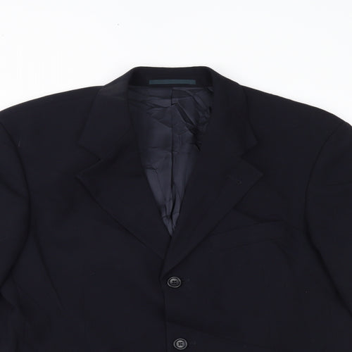 Preworn Mens Blue   Jacket Blazer  L17 in