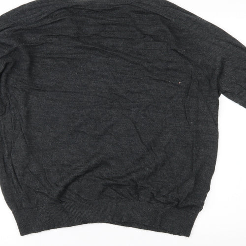 F&F Mens Grey   Pullover Jumper Size M