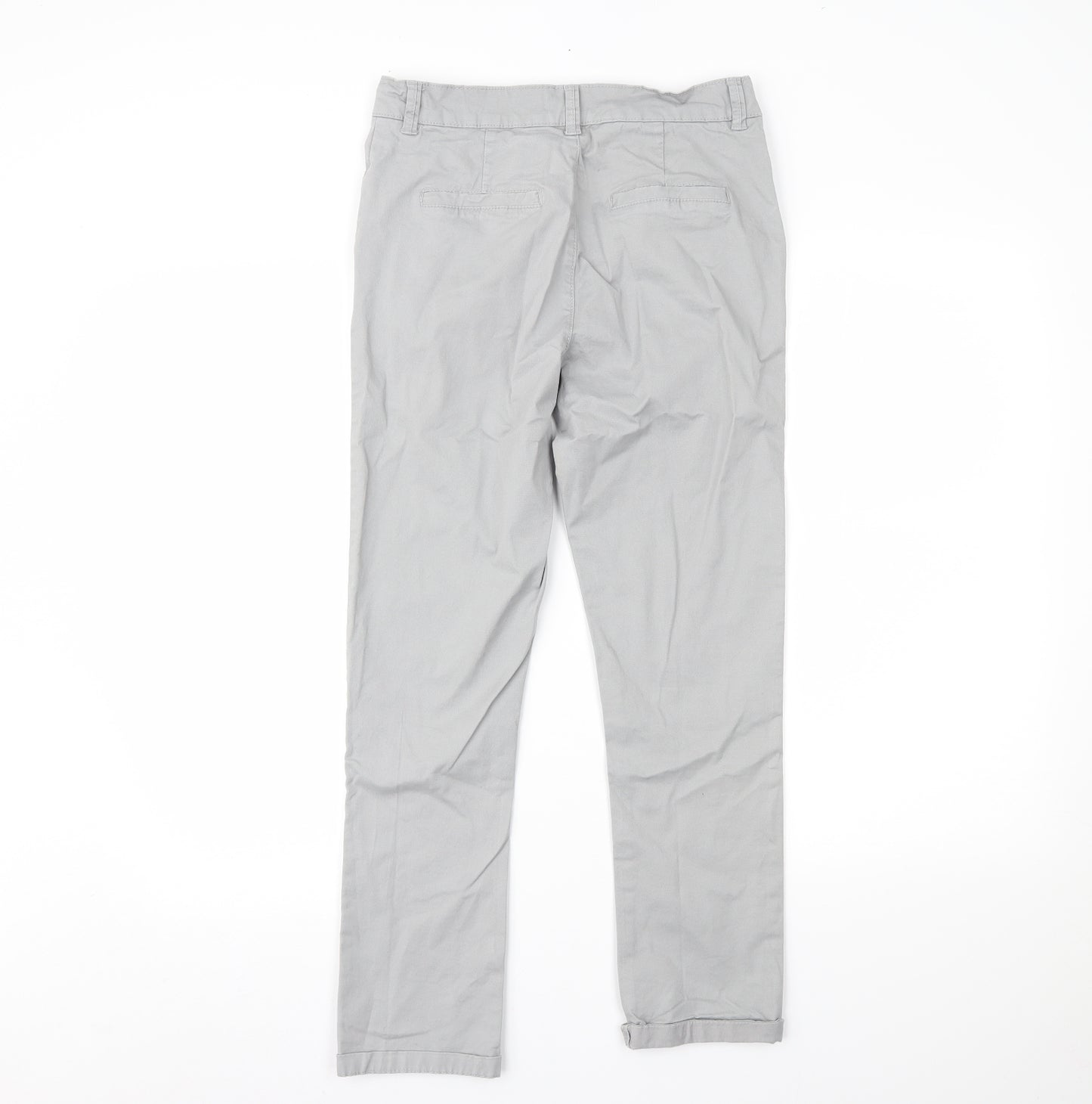 Blue Zoo Boys Grey   Chino Trousers Size 13 Years