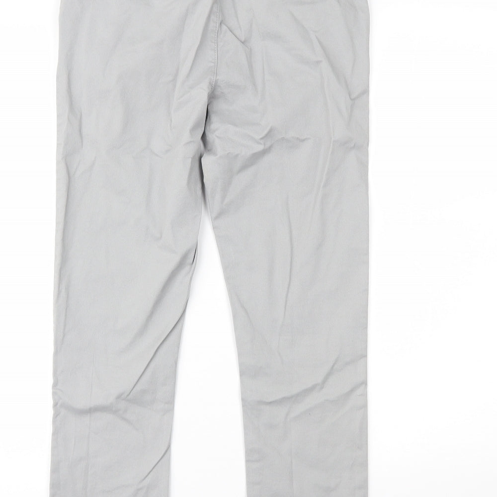 Blue Zoo Boys Grey   Chino Trousers Size 13 Years