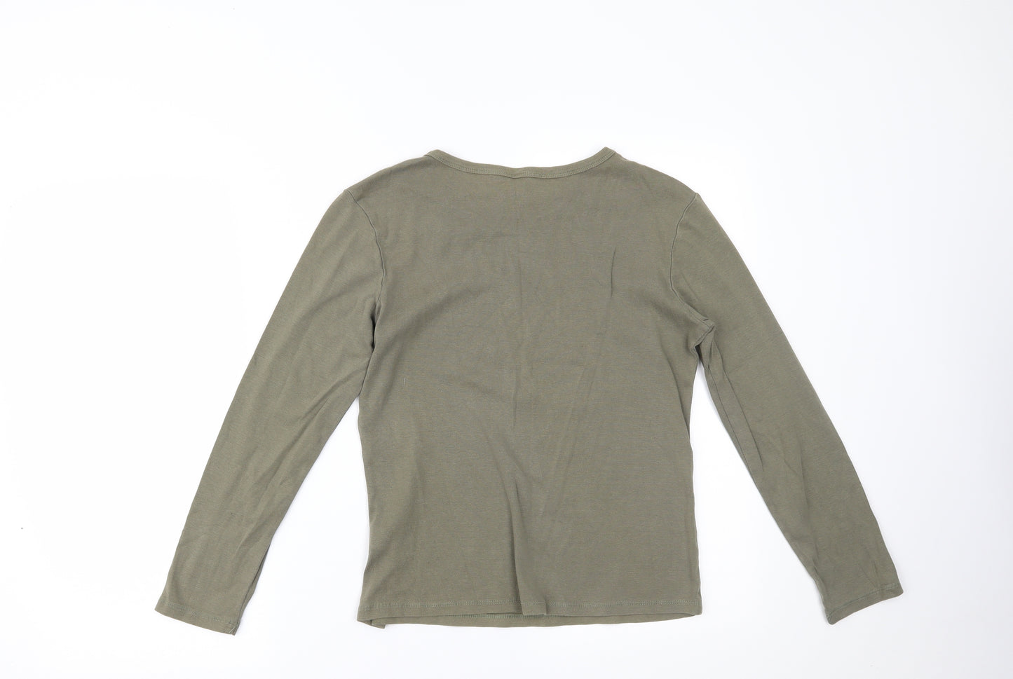 Marks and Spencer Womens Green   Basic Blouse Size 14