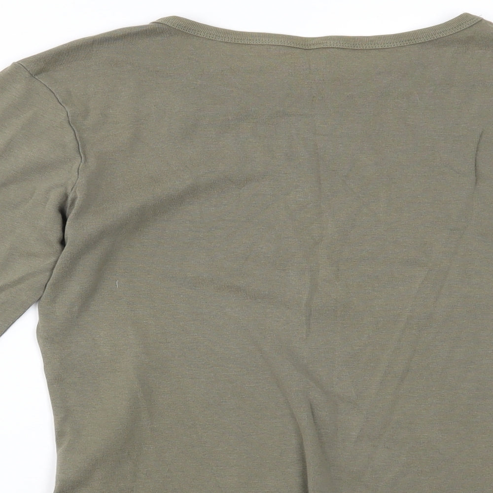 Marks and Spencer Womens Green   Basic Blouse Size 14