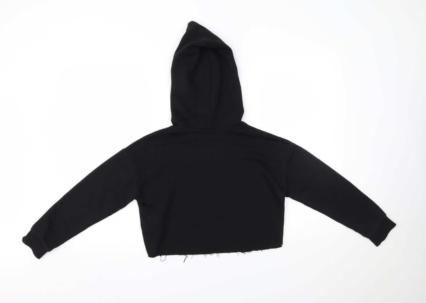 New Look Girls Black   Pullover Hoodie Size 10-11 Years