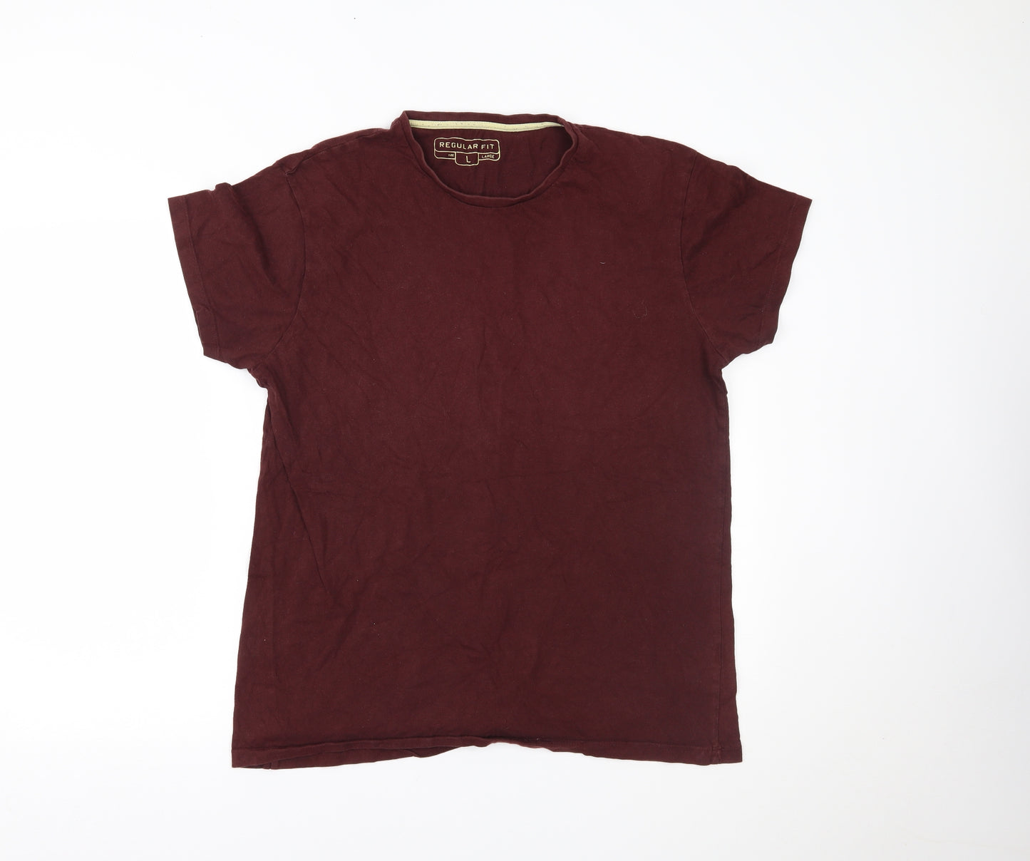 Primark Mens Red    T-Shirt Size L