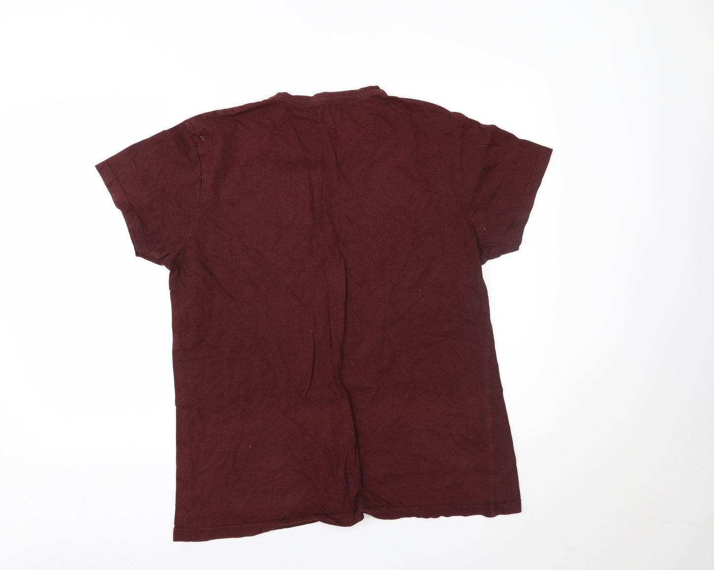 Primark Mens Red    T-Shirt Size L