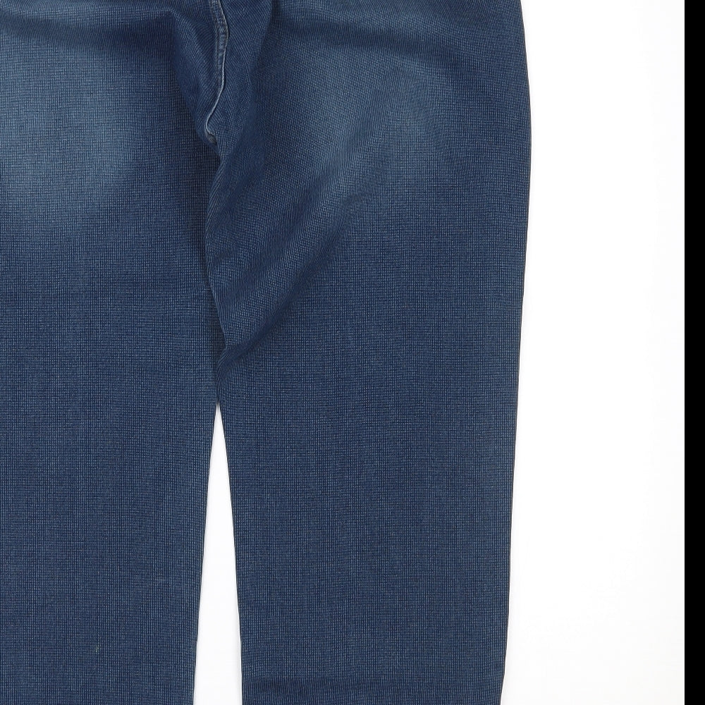 Henri Lloyd Mens Blue  Denim Straight Jeans Size 38 L26 in