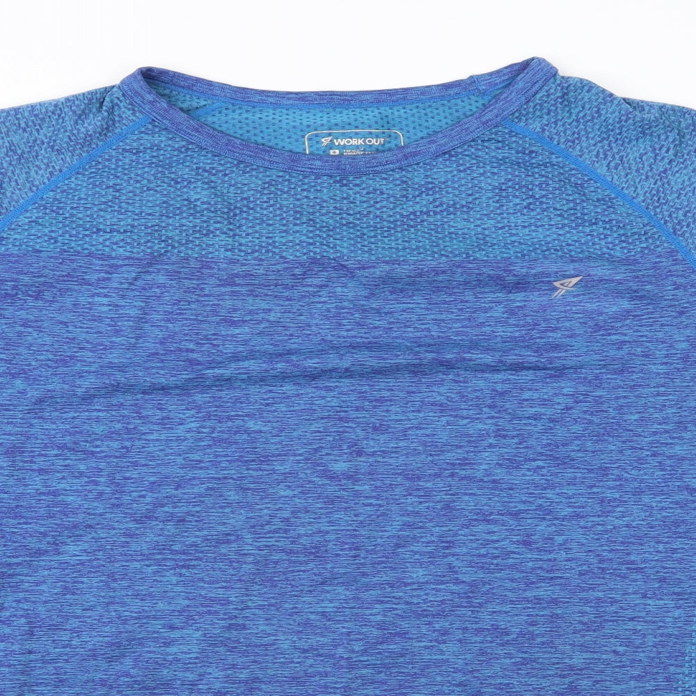 Primark Mens Blue   Pullover T-Shirt Size XL