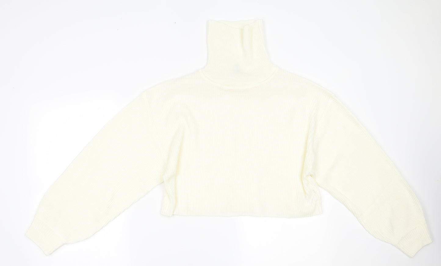 H&M Womens Ivory   Pullover Jumper Size M